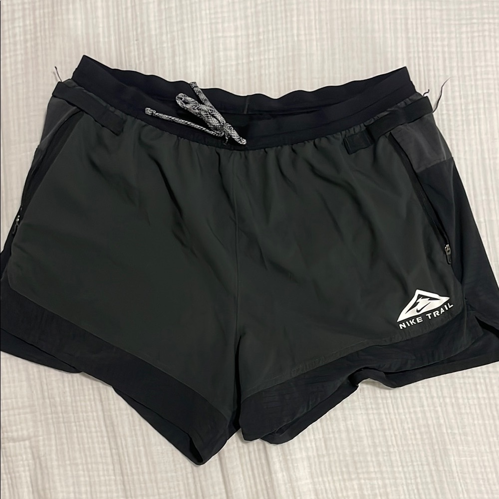 Nike Black Athletic Running Shorts Lightweight Performance